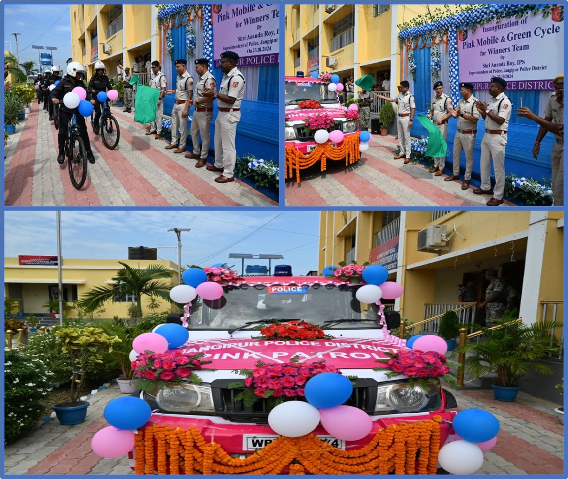 Inauguration of Pink Mobile & Green Cycle